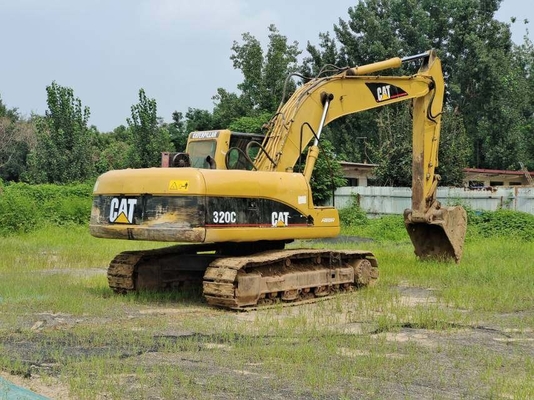 Oorspronkelijke CAT 320C Gebruikte graafmachine 20 ton tweedehands CAT-graver met CAT 3066ATAAC-motor