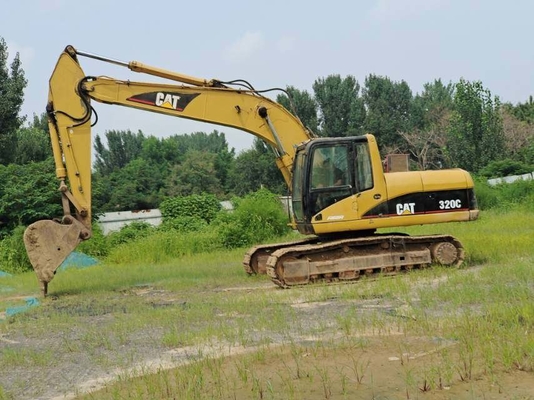 Oorspronkelijke CAT 320C Gebruikte graafmachine 20 ton tweedehands CAT-graver met CAT 3066ATAAC-motor