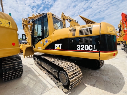 Japan Originele CAT 320CL tweedehands hydraulische baggerbagger 20 ton Gebruikte CAT Digger 1m3 1CBM Caterpillar-bagger
