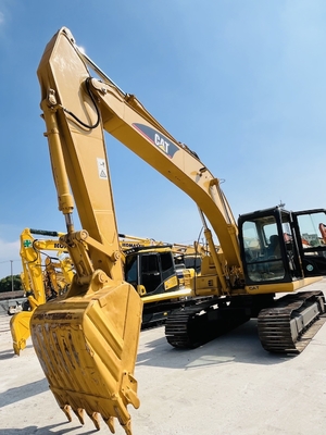 CAT 320C tweedehands graafmachine met een maximale graafdiepte van 6550 mm en CAT 3066 motormodel
