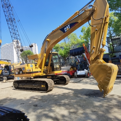 Oorspronkelijke CAT 320B tweedehands graafmachine, Caterpillar Gebruikte Crawler Digger 20 Ton met Caterpillar CAT 3066T motor