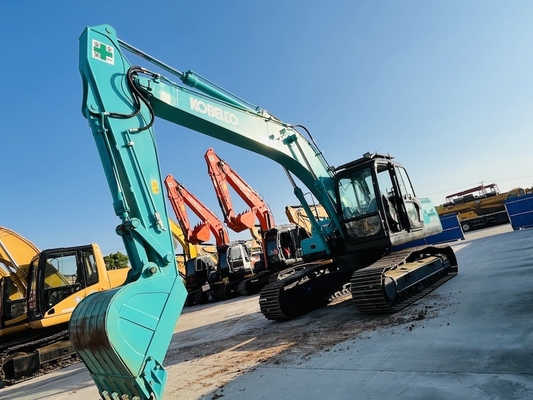Originele Gebruikte Kobelco SK210LC-8 Hydraulische graafmachine 21 ton Tweedehands graver