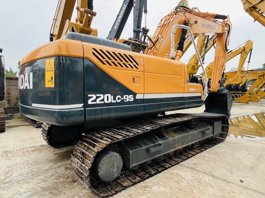 22 ton tweedehands Hyundai Digger Originele tweedehands Hyundai R220LC-9S Crawler Excavator