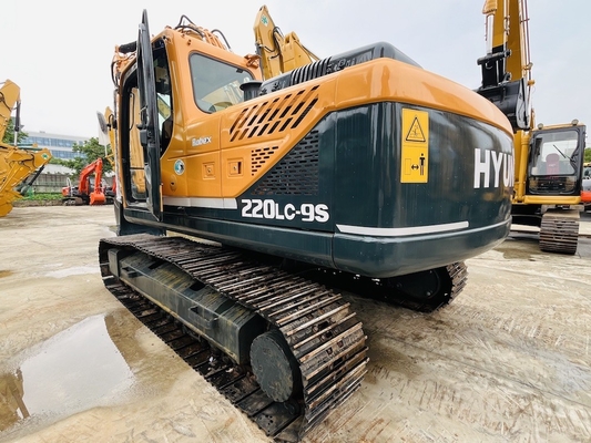 22 ton tweedehands Hyundai Digger Originele tweedehands Hyundai R220LC-9S Crawler Excavator