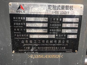 Dieselmotor Gebruikte Wielladers/Compacte het Wiellader van SDLG LG956L