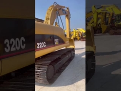 CAT 320C tweedehands graafmachine met een CAT 3066-motor